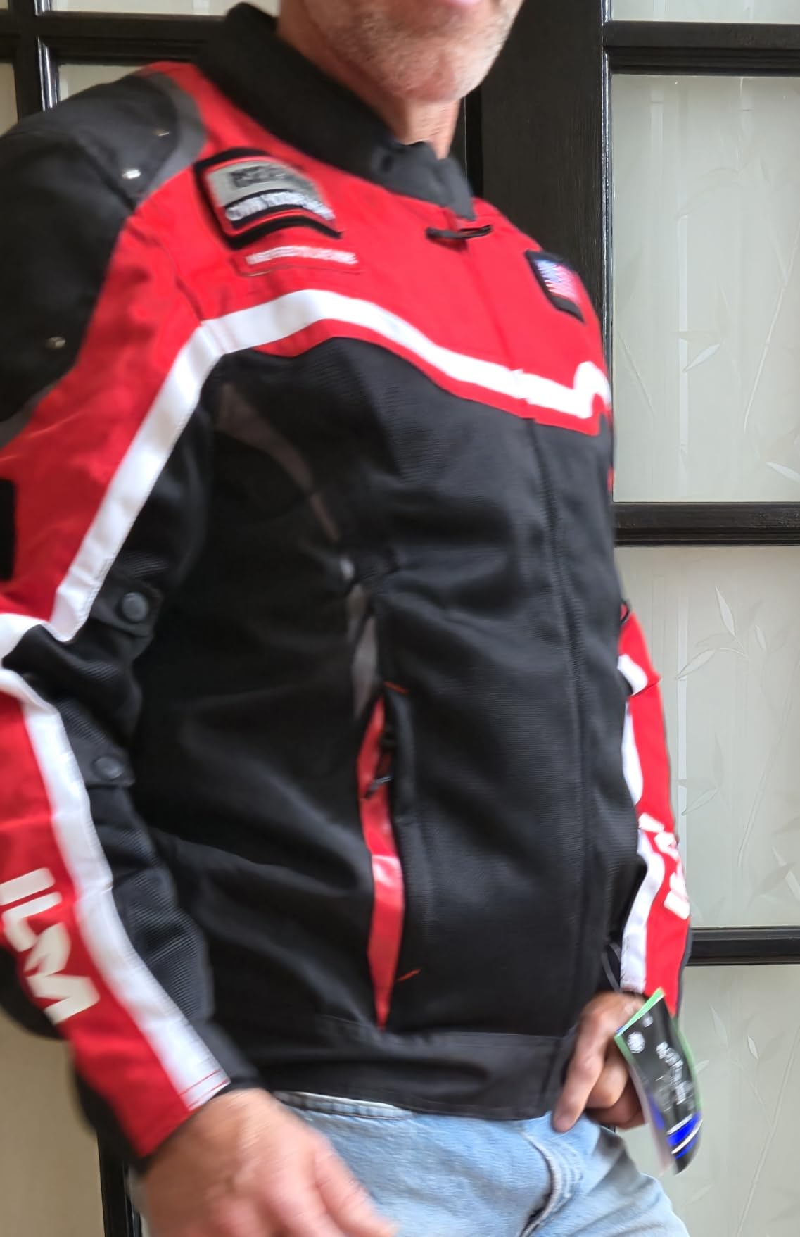 ILM Motorcycle Mesh Jacket CE Armored Detachable Waterproof Liner JRC2-M customer photo 1