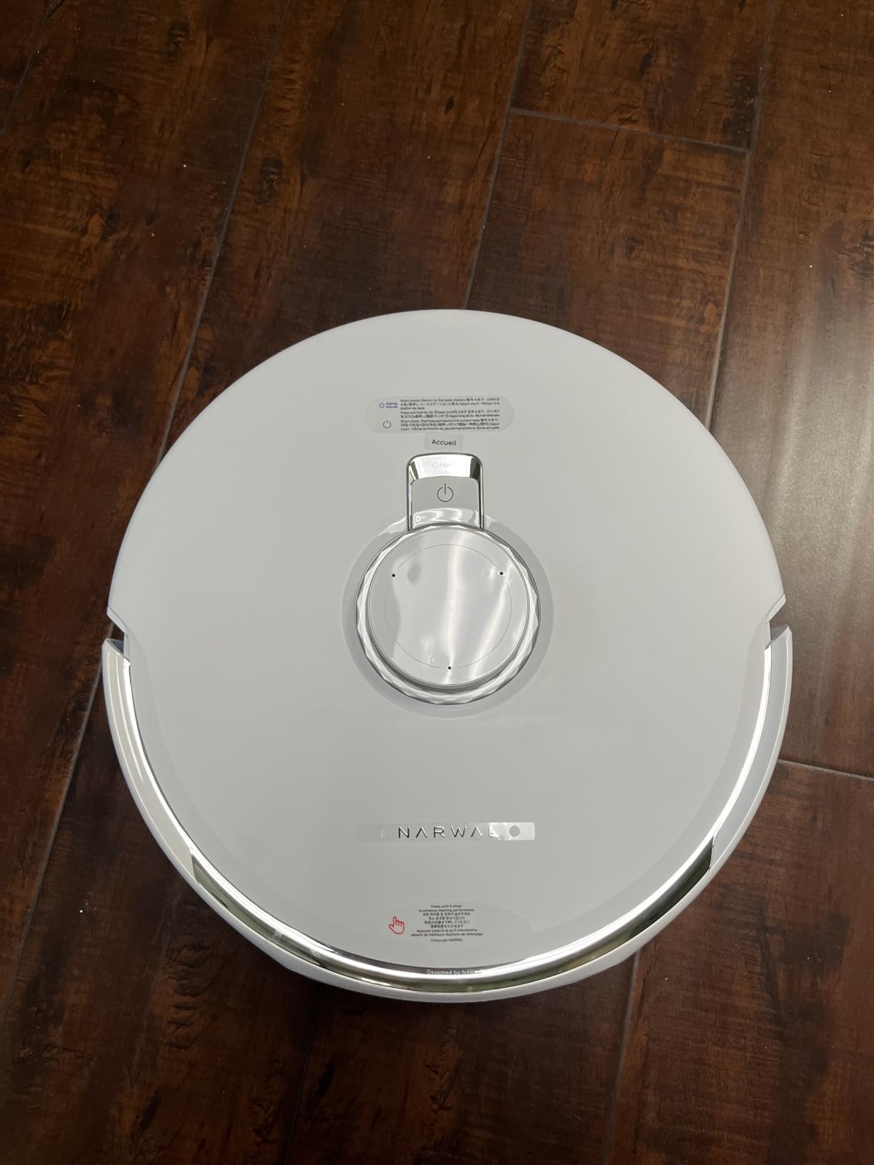 NARWAL Freo Z Ultra Robot Vacuum and Mop Combo, Dual RGB Cameras and Chips, AI Avoidance, 12000Pa Suction, Real-Time Decisions, Adaptive Hot-Water Self Wash & Self Emptying (Renewed) customer photo 1
