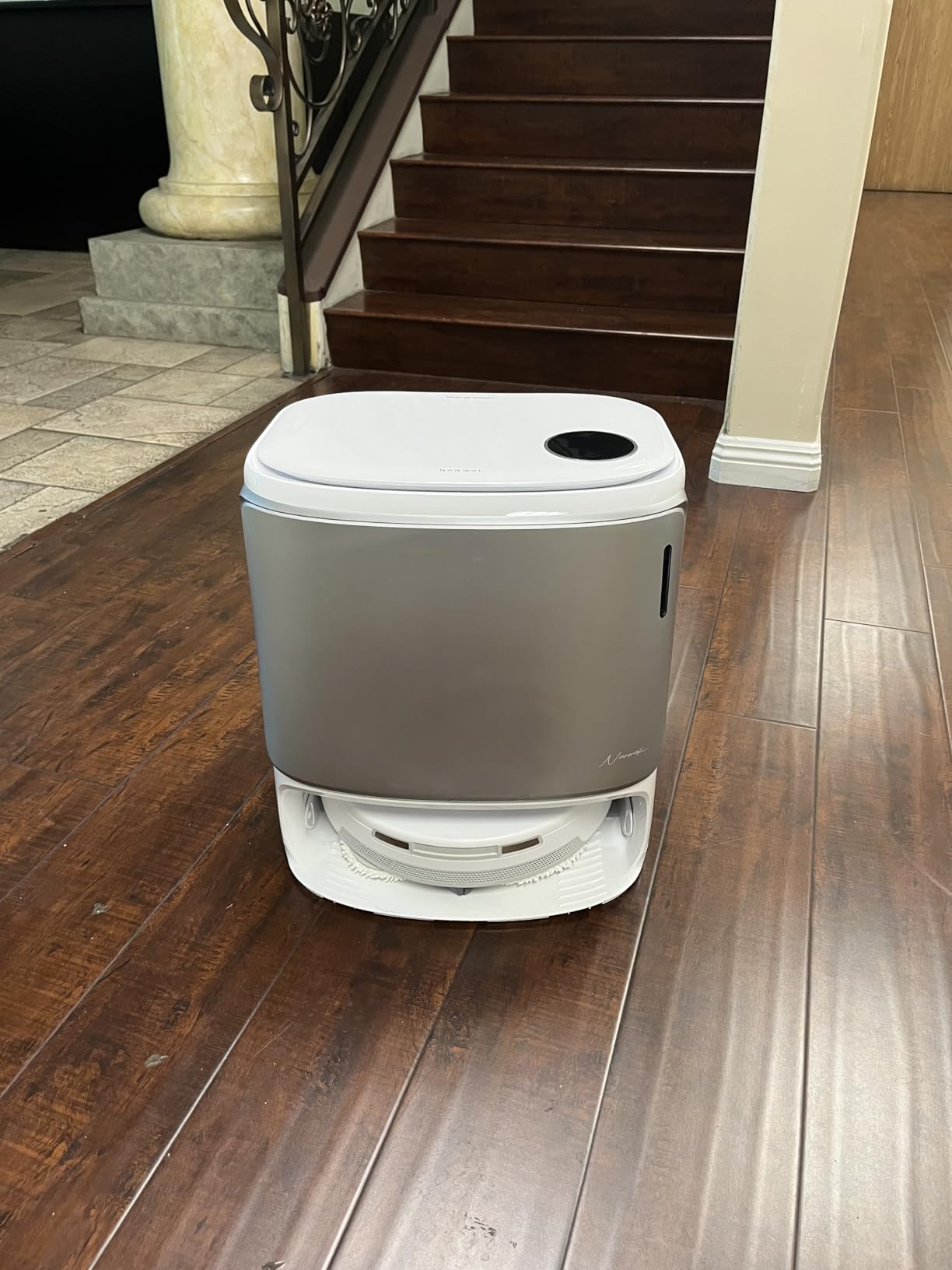 NARWAL Freo Z Ultra Robot Vacuum and Mop Combo, Dual RGB Cameras and Chips, AI Avoidance, 12000Pa Suction, Real-Time Decisions, Adaptive Hot-Water Self Wash & Self Emptying (Renewed) customer photo 2
