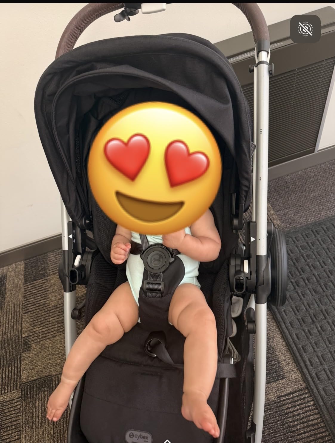 Cybex e-Gazelle S Electronic Assist Stroller - Gazelle S Single-to-Double Electric Stroller, Smart Assist, Rocking Mode, 20+ Configurations & Compact Fold, Moon Black with Black Frame customer photo 1