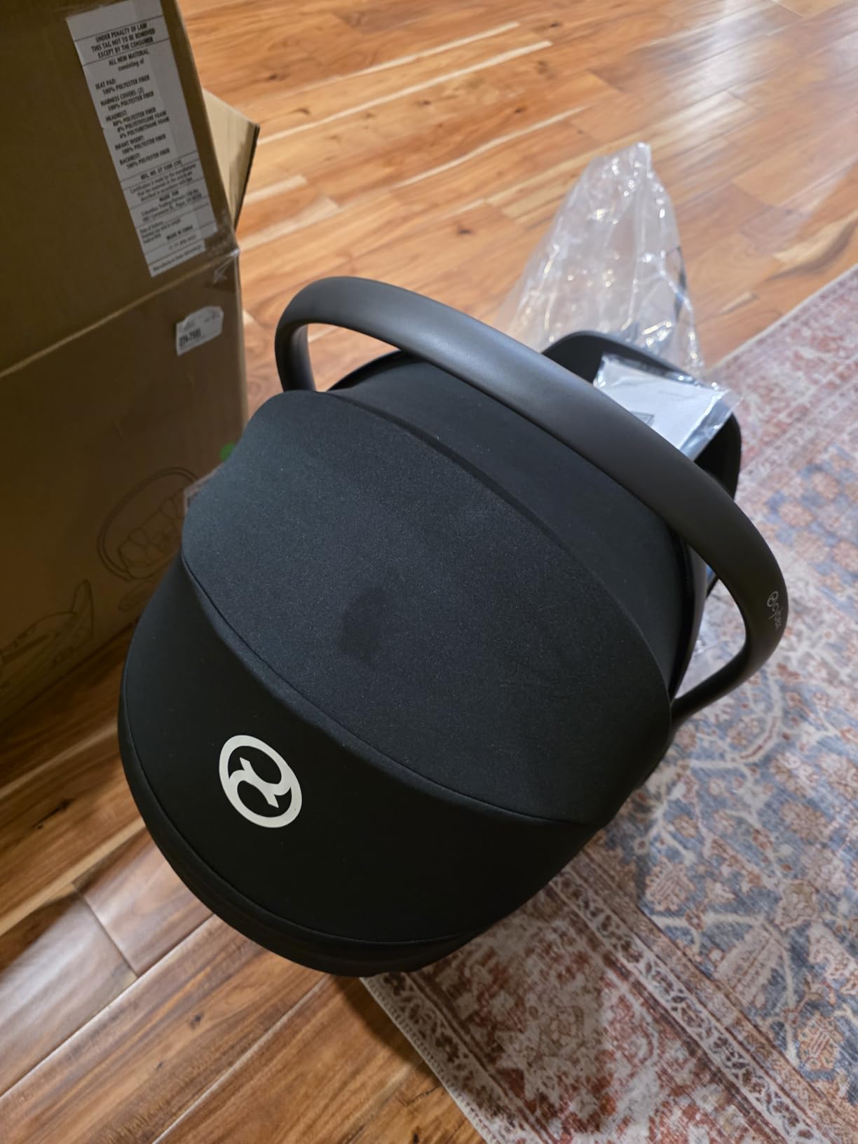 Cybex Aton G Swivel Infant Car Seat - Beach Blue customer photo 2