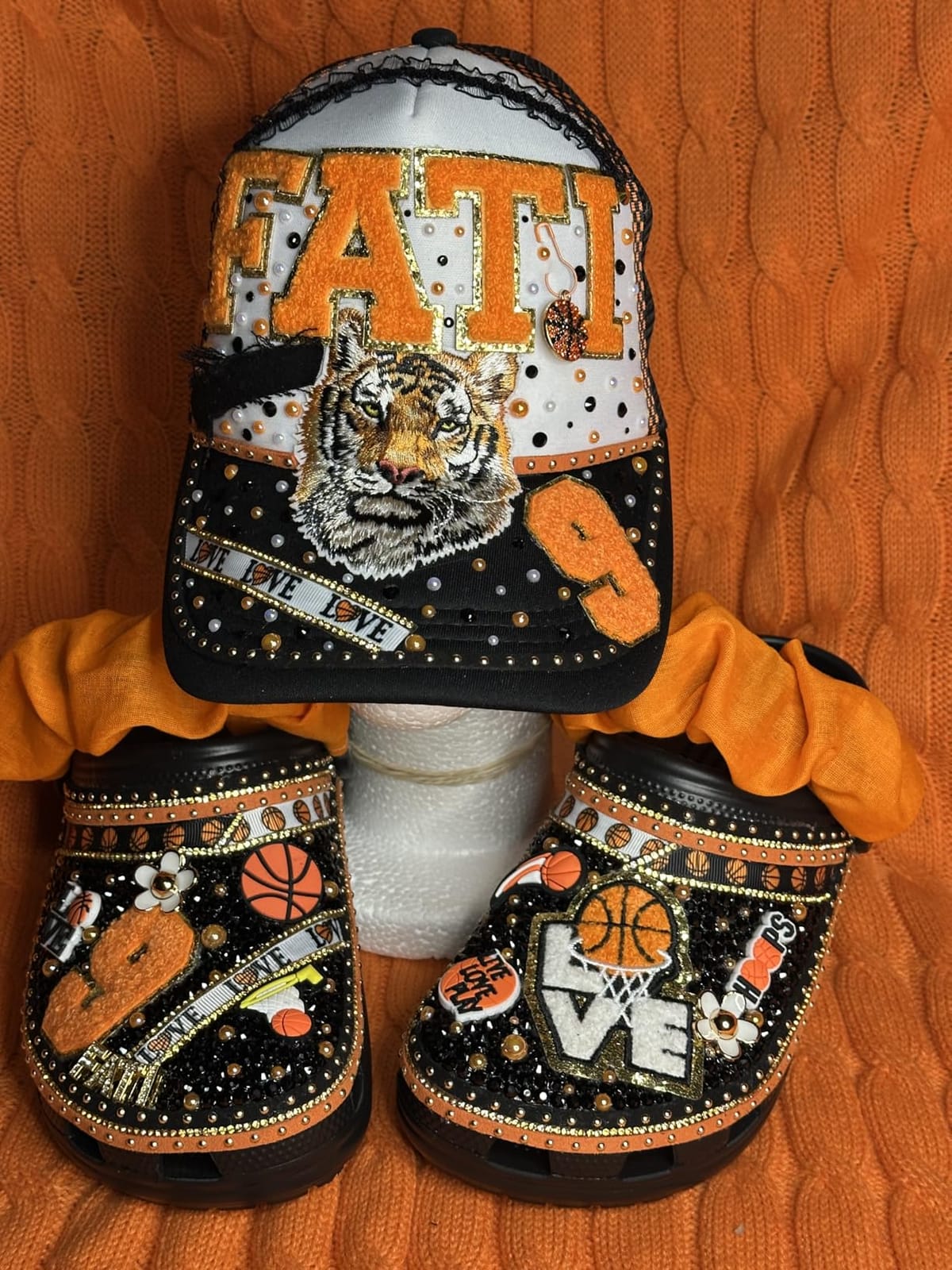 11 PCS Basketball Iron On Patches Chenille Patches Iron on Sew on Embroidered Basketball Patch Applique Sports Badge Patch DIY Sew Accessories for Jeans Jackets Clothing (4 Styles) customer photo 1