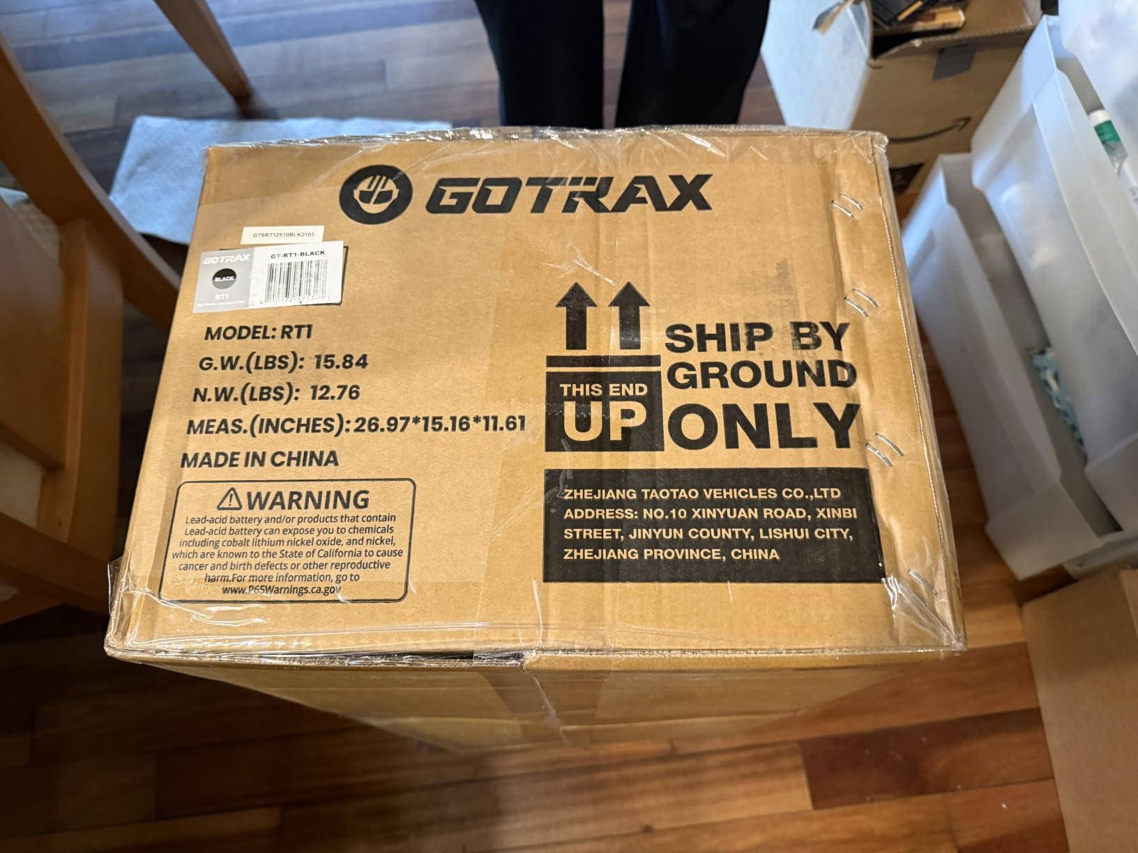 Gotrax Ride on Toy for Toddlers 1.5-4, 12V Battery for 80Mins, Max 1.5MPH | Safe Replaceable Lead-acid Battery, Forward/Reverse 2 Gears, Max 66lbs Load, Electric Vehicle ATV Car Best Gift for Boys Girls customer photo 2