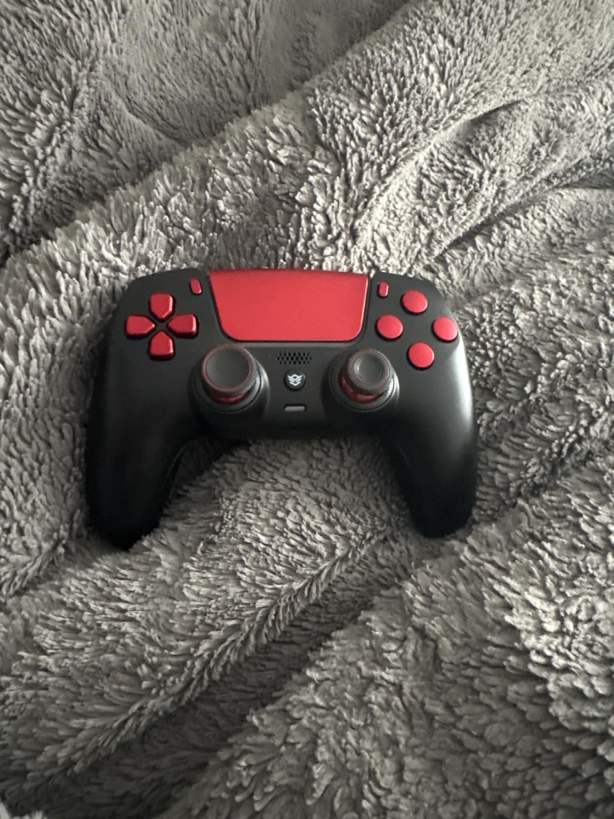 HEXGAMING RIVAL Wireless Controller Compatible with ps5, Black | Hall Effect Joysticks, Mouse-Click Triggers & Bumpers, 2 Remappable Back Buttons, 8 Swappable Sticks, FPS Gaming customer photo 1