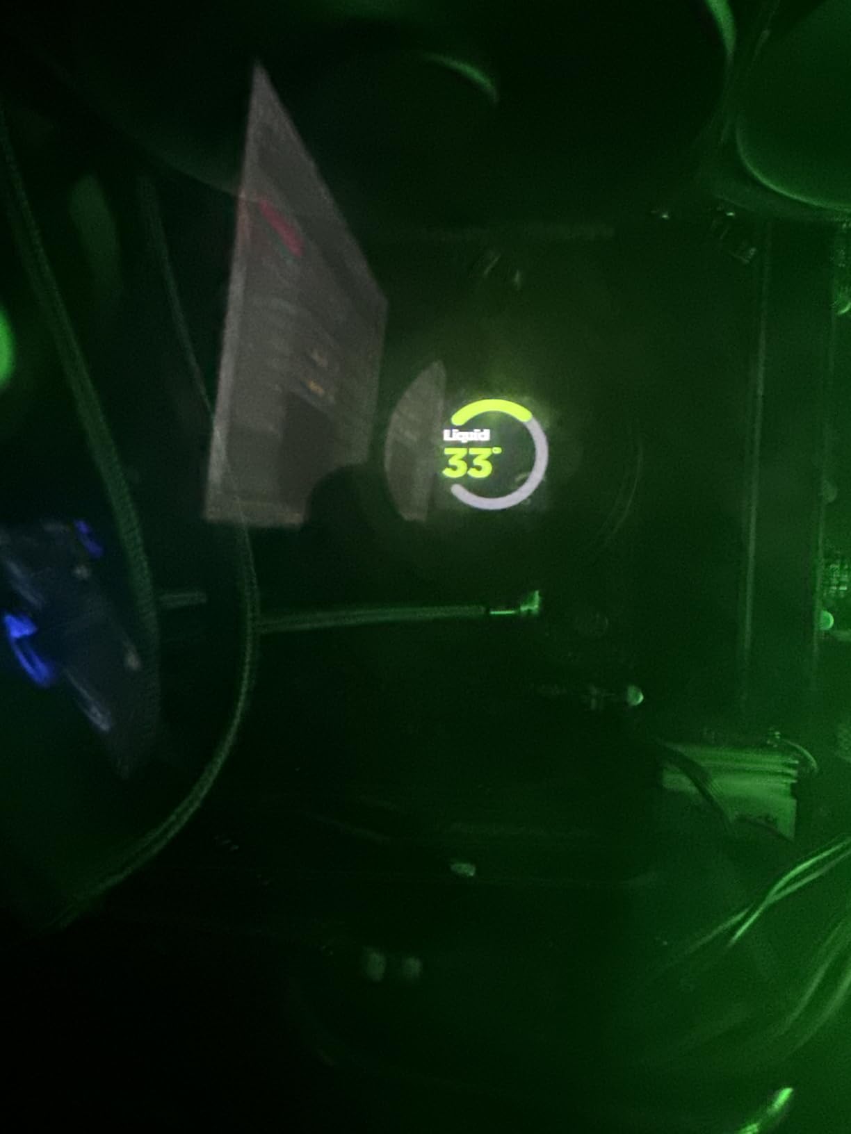 Kraken Plus 280-280mm AIO CPU Cooler, LCD - Black | 280mm AIO with customizable LCD and Turbine pump for improved thermals. F140P fans, simple install, CAM control. customer photo 2