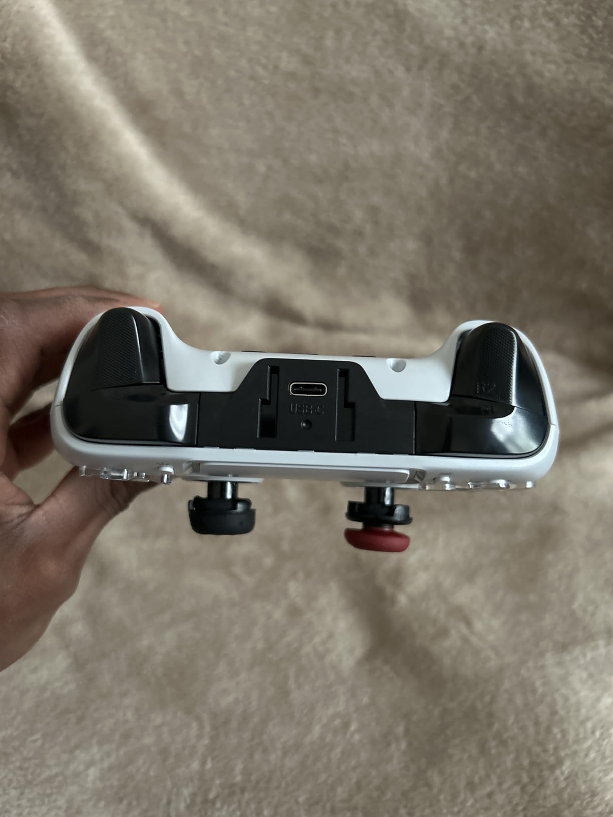 Wireless Controller for PS5, Compatible with PlayStation 5 /PS5 Pro/Slim/PC, with Hall Effect Joysticks, Back Paddles & Macro, Bluetooth 5.0, Turbo, Dual Vibration, 6-Axis Gyro, RGB Ring, 1000mAh, 3.5mm Audio Jack, PS5 Pro Controller Gamepad with Speaker customer photo 1