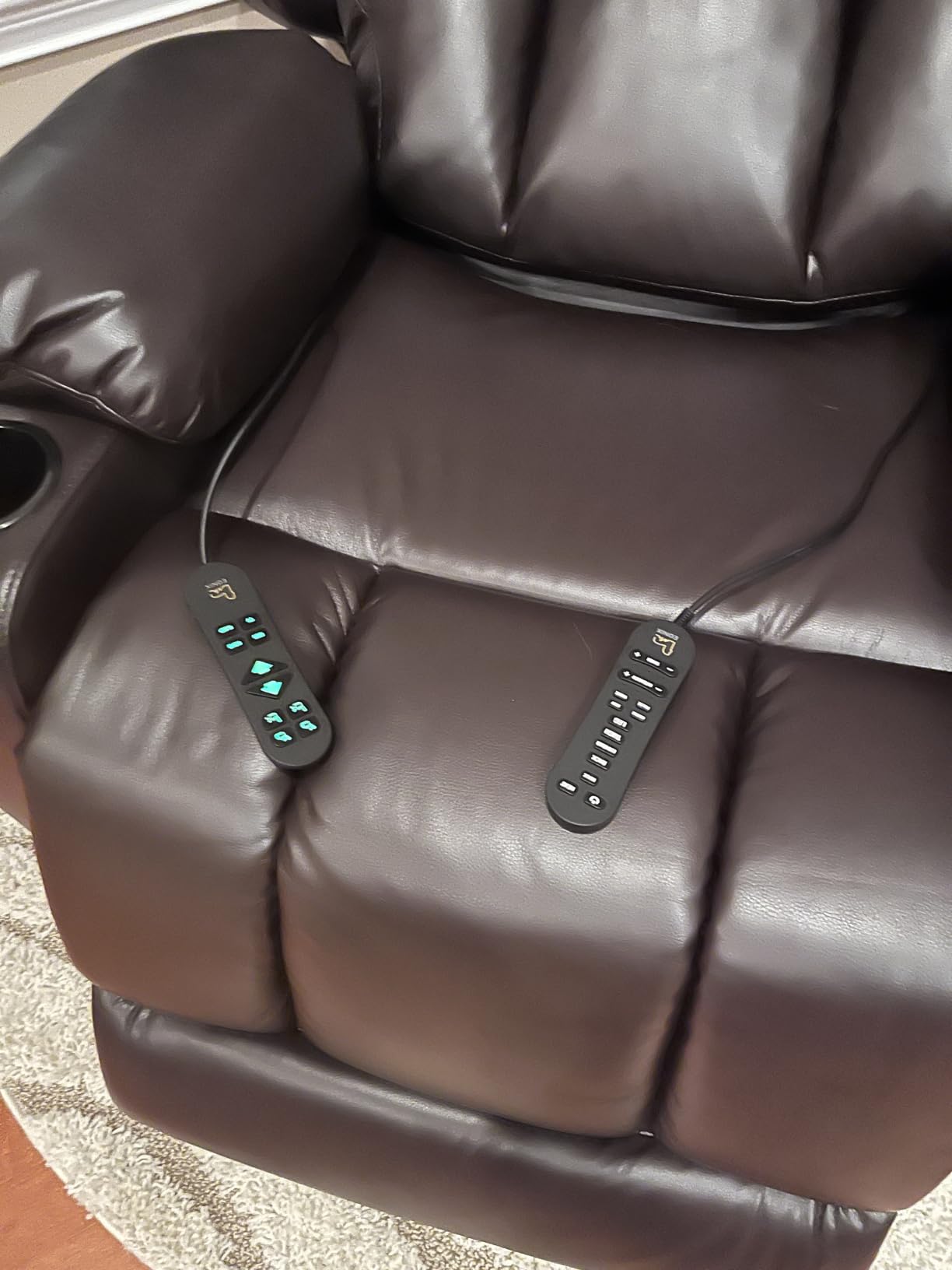 EONIX Power Lift Recliner Chair for Seniors, 400 lb, Stand Assistance | Electric Recliner with USB Ports, Independent back & footrest, Lay Flat, Infinite Position, Cup Holder & Side Pockets customer photo 1