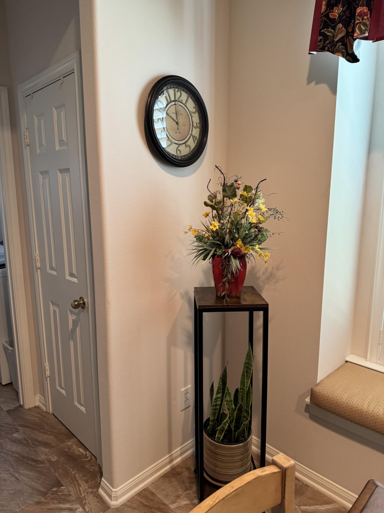 Lilybud--lily Plant Stand Indoor, 41'' Extra Tall Wood Plant Stands Heavy Duty Pedestal Stand for Indoor Outdoor, Modern Corner Flower Stand for Patio, Living Room, Balcony customer photo 1