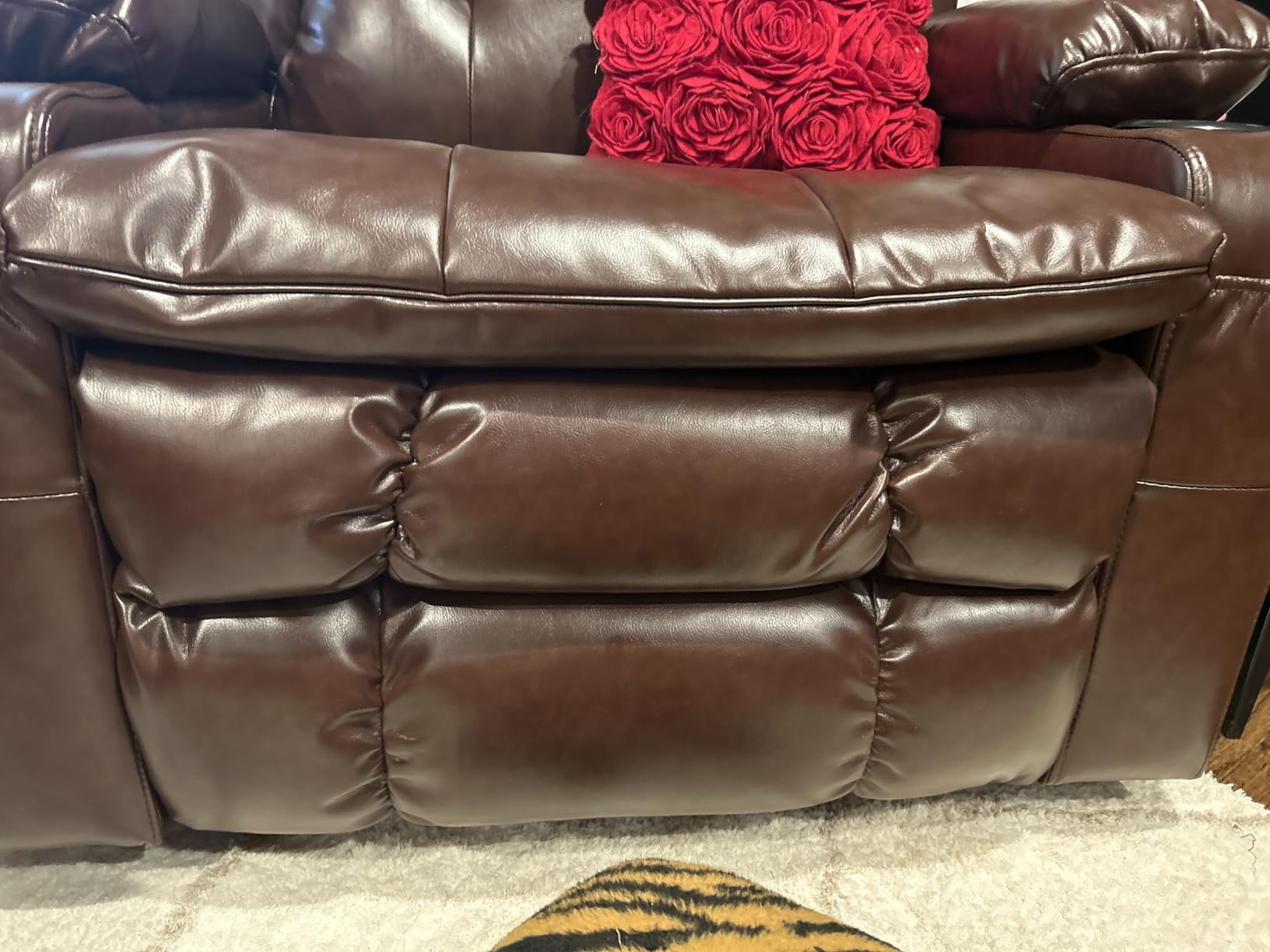 Dual Motor Power Lift Recliner for Elderly with Massage and Heat, Brown | Oversized Lift Recliner Chair with Arm Storage, Lay Flat Lift Recliner for Adults, Big Tall, Infinite Position customer photo 1