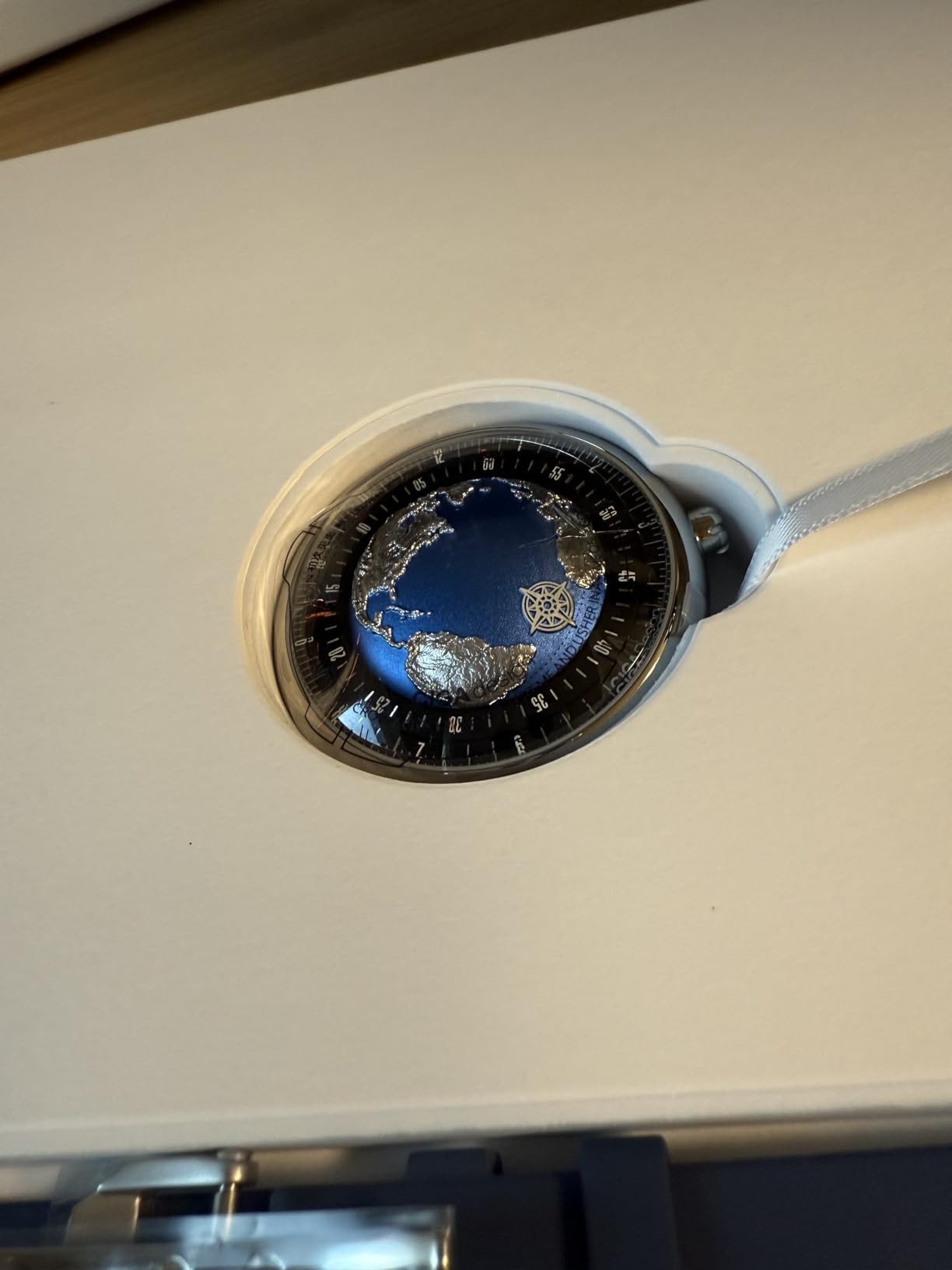 Mechanical Automatic Watch Blue Planet U Series Stainless Steel/Titanium/Ceramics Case Sapphire Crystal Fluororubber/Ceramics Strap customer photo 1