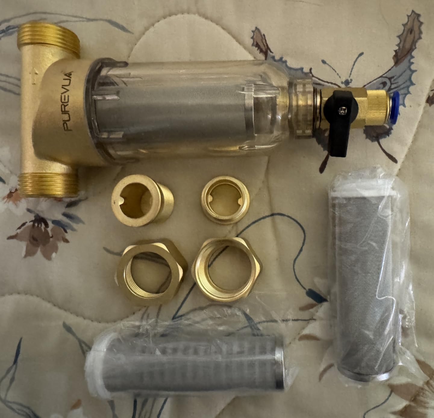 PSF1 Spin-Down Sediment Filter with 40/100/200 Micron Stainless Steel Mesh customer photo 1