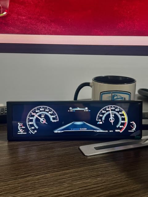 7.84 Inch Mini Monitor - FHD IPS 1280x400 LCD Display with Casing for macOS Window Speed Temperature Aida64 CPU GPU Monitoring Secondary Screen customer photo 2