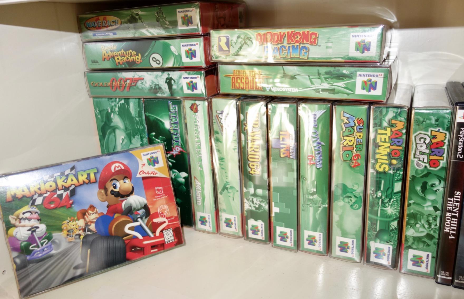 MALKO 20 Pack Video Game Protectors Compatible with SNES and N64 Boxes customer photo 1