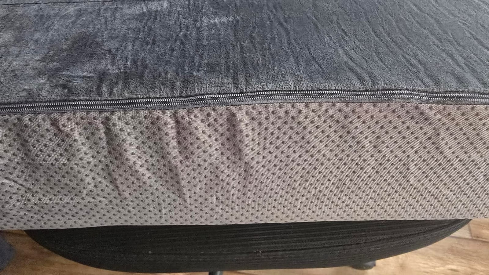 Lumbar Support Pillow for Recliner, Large Memory Foam Back Support Cushion for Sofa & Gaming Chair, Ergonomic Backrest Pillow for Elderly, Comfortable Couch Cushion with Machine Washable Cover, Gray customer photo 1