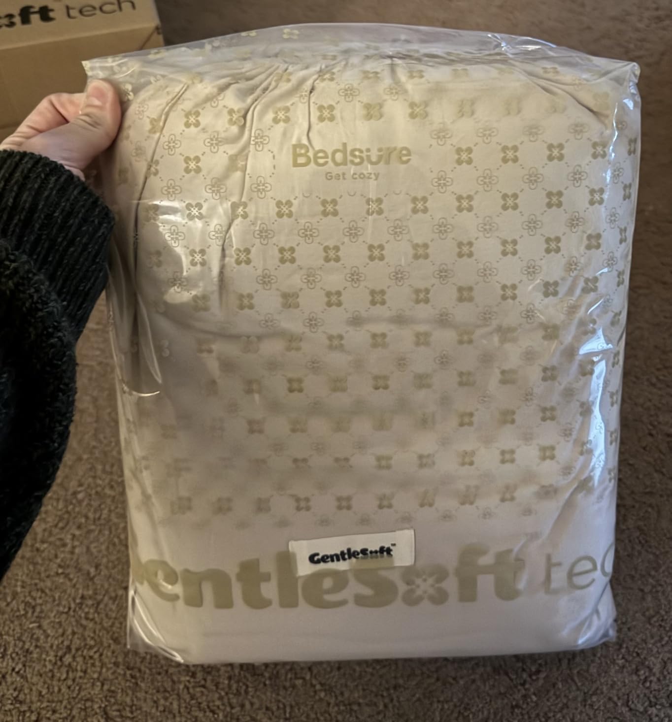 Bedsure PureWoven 100% GOTS Certified Organic Cotton Sheets, Queen Size customer photo 2