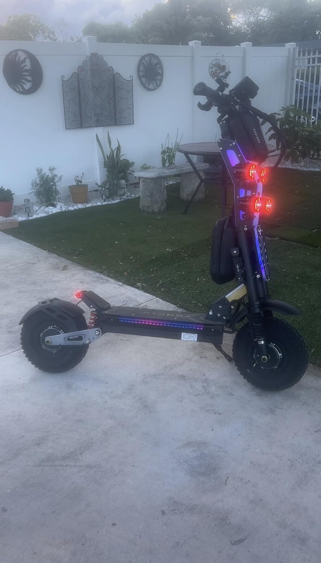 7000W Motor 60V Electric Scooter Up to 55MPH 33Ah Battery 65+ Mile Range | 13