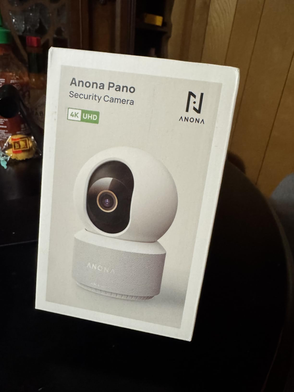 Anona Pano 4K UHD Indoor Camera, Pet/Dog/Baby Security Camera with Phone App, 360° Pan-Tilt, 2.4G/5G Dual-Band Wi-Fi 6, Auto-Tracking, Person/Pet/Baby Crying Detection, Privacy Mode, Two-Way Audio customer photo 2