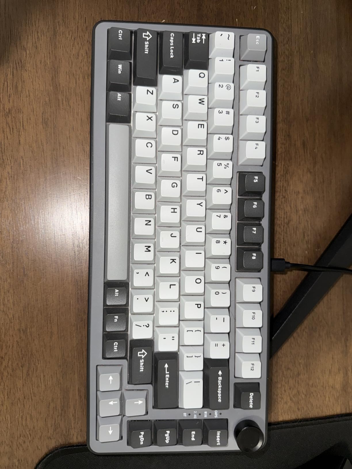 YUNZII B75 PRO 75% Wireless Mechanical Keyboard(Matcha Green,Cocoa V2) customer photo 2