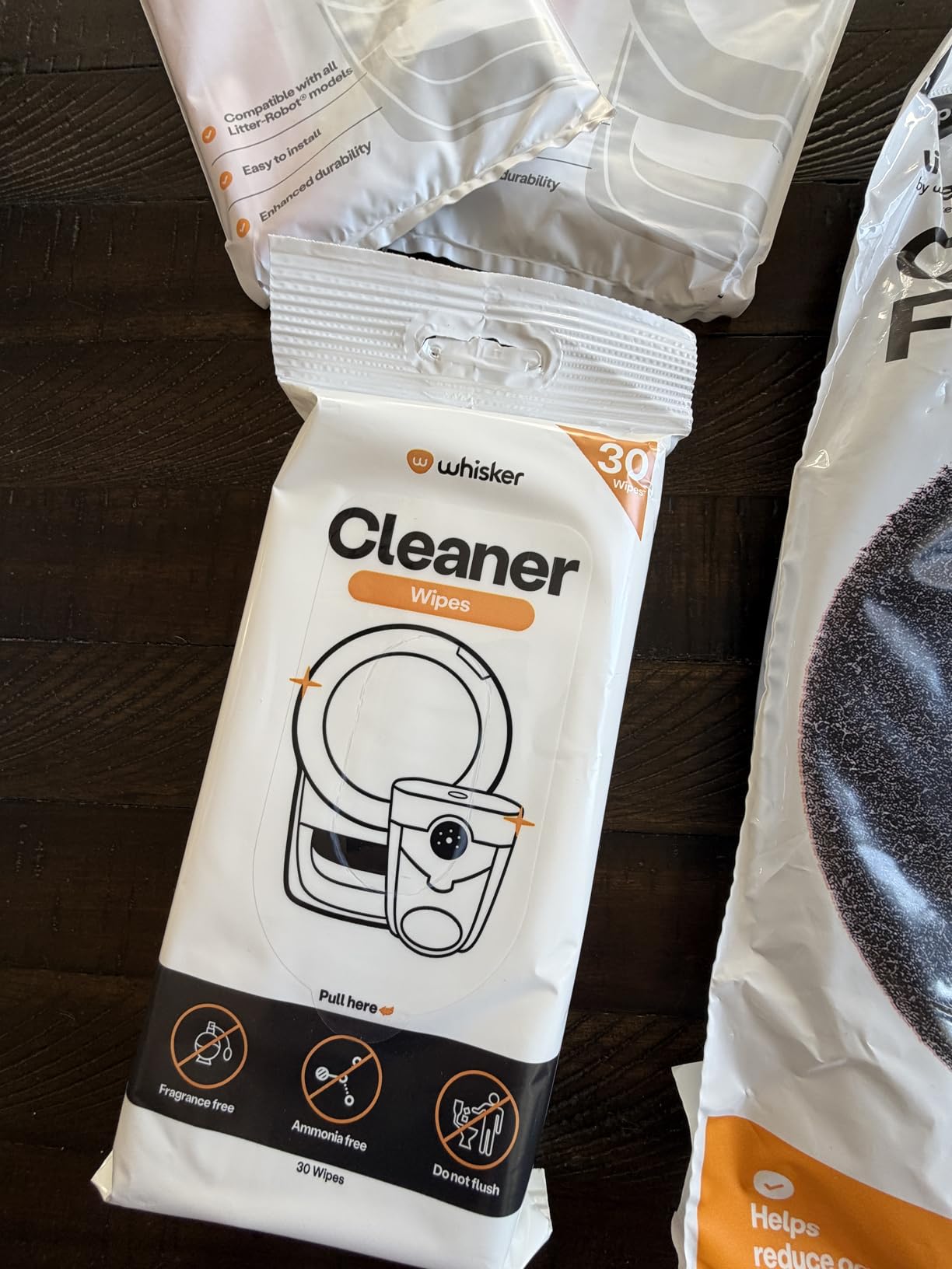 Litter-Robot 4 Supply and Accessory Bundle by Whisker, Black | Automatic Self-Cleaning Cat Litter Box, Includes Mat, 3 OdorTrap Packs, 10 Liners, 30 Wipes, & 2 Carbon Filters customer photo 1
