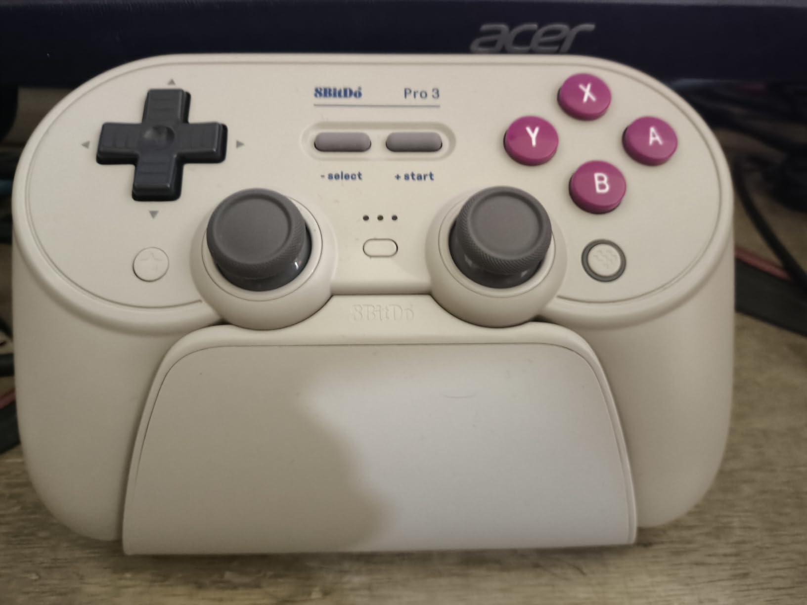 8BitDo Pro 3 Bluetooth Controller for Switch/Switch 2 - TMR Joysticks, Swappable ABXY Buttons, Pro Back Buttons, Charging Dock, Hall Effect Triggers, for Windows, Apple, SteamOS, Android - G Classic customer photo 2