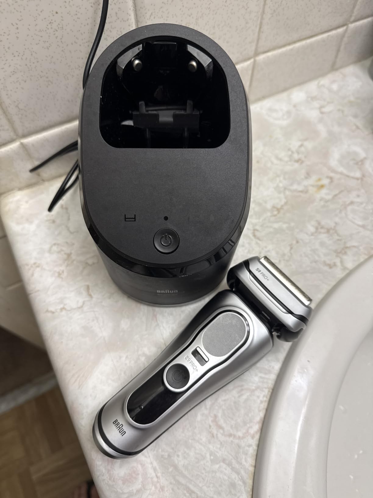 Braun Series 9 PRO+ Electric Shaver for Men, Wet & Dry Foil Razor, 6-in-1 SmartCare Clean & Charge Center, Built-in Precision ProTrimmer, ProComfort Attachment, Travel Case, Silver 9697cc customer photo 2