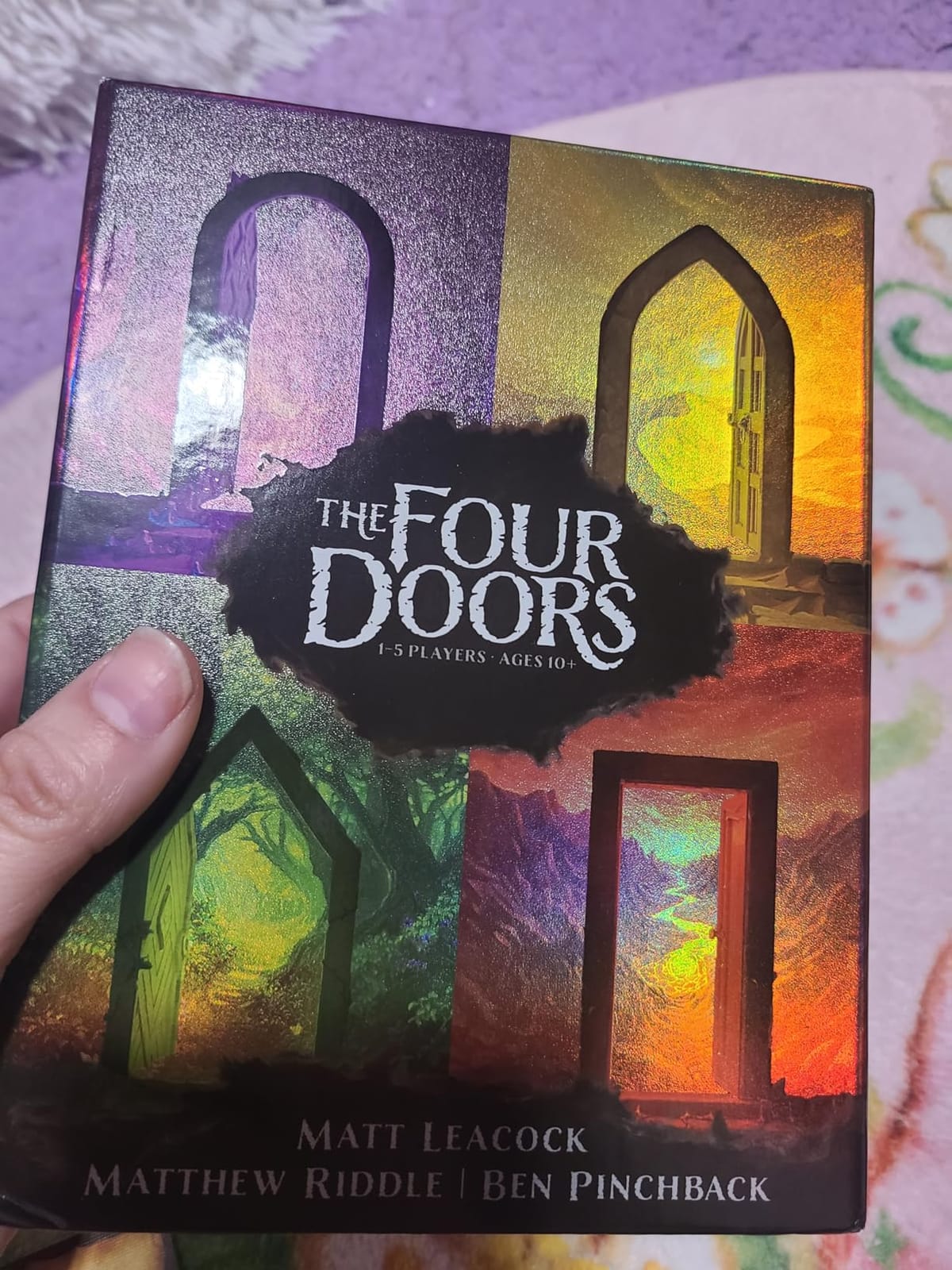 Happy Camper - The Four Doors | Cooperative Game by Pandemic and Forbidden Island Creator | Perfect for Solo Play, Two Players, and Small Groups | Portable Adventure Game customer photo 2