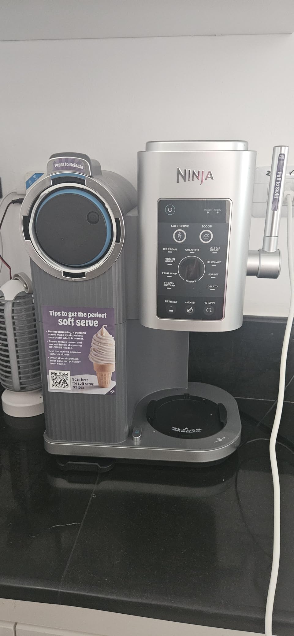 Ninja CREAMi Deluxe 11-in-1 Ice Cream Maker customer photo 1