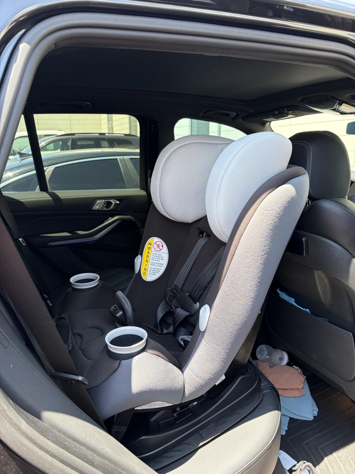 Maxi-Cosi Pria All-in-One Convertible Car Seat, Infant to Toddler Car Seat, Easy-Install Harness, Machine-Washable Cover, 5-100 lbs, Seafaring customer photo 1