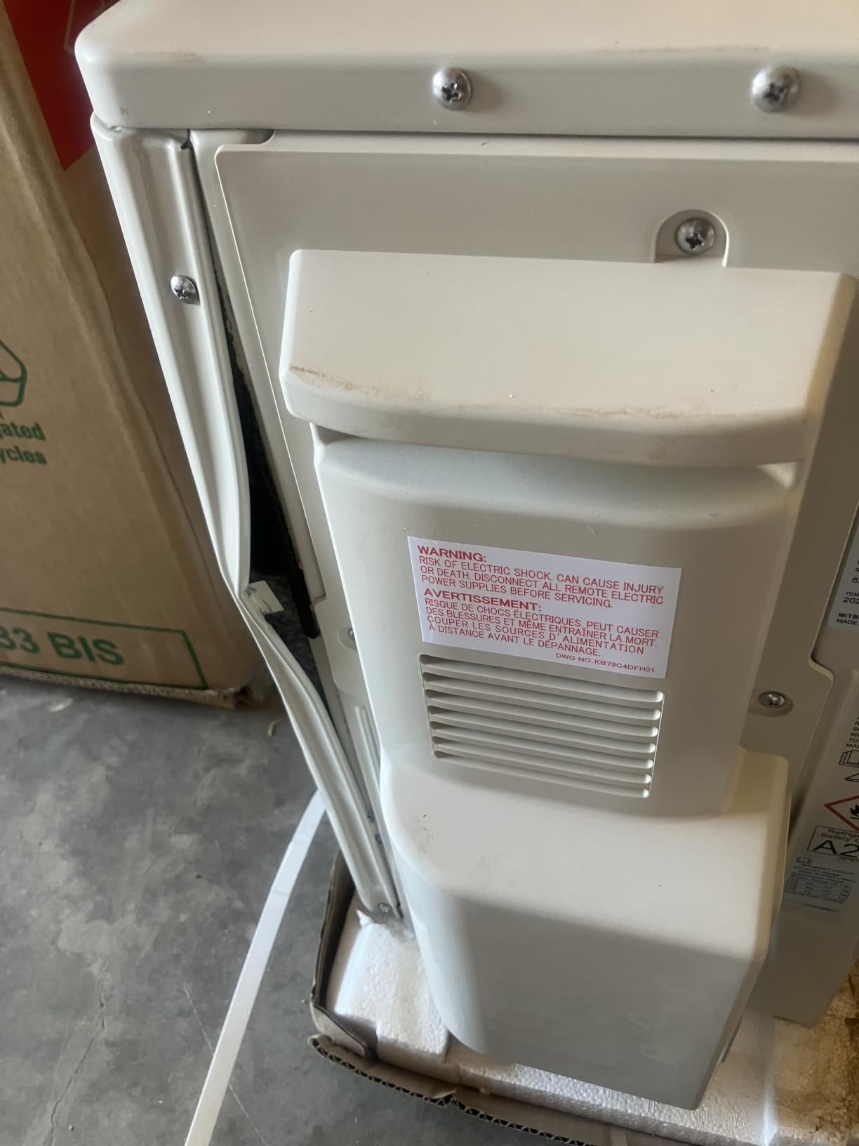 Mitsubishi 18,000 BTU SEER 18 Wall Mount Ductless Mini-Split Inverter Cool & Heat Pump System 1.5 Ton Energy Efficient ~ NEW System customer photo 2