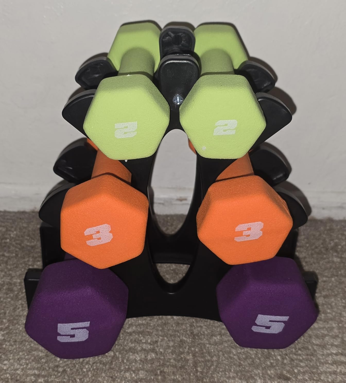 CAP Barbell Neoprene Dumbbell Weights Pairs & Sets | Color Series customer photo 2