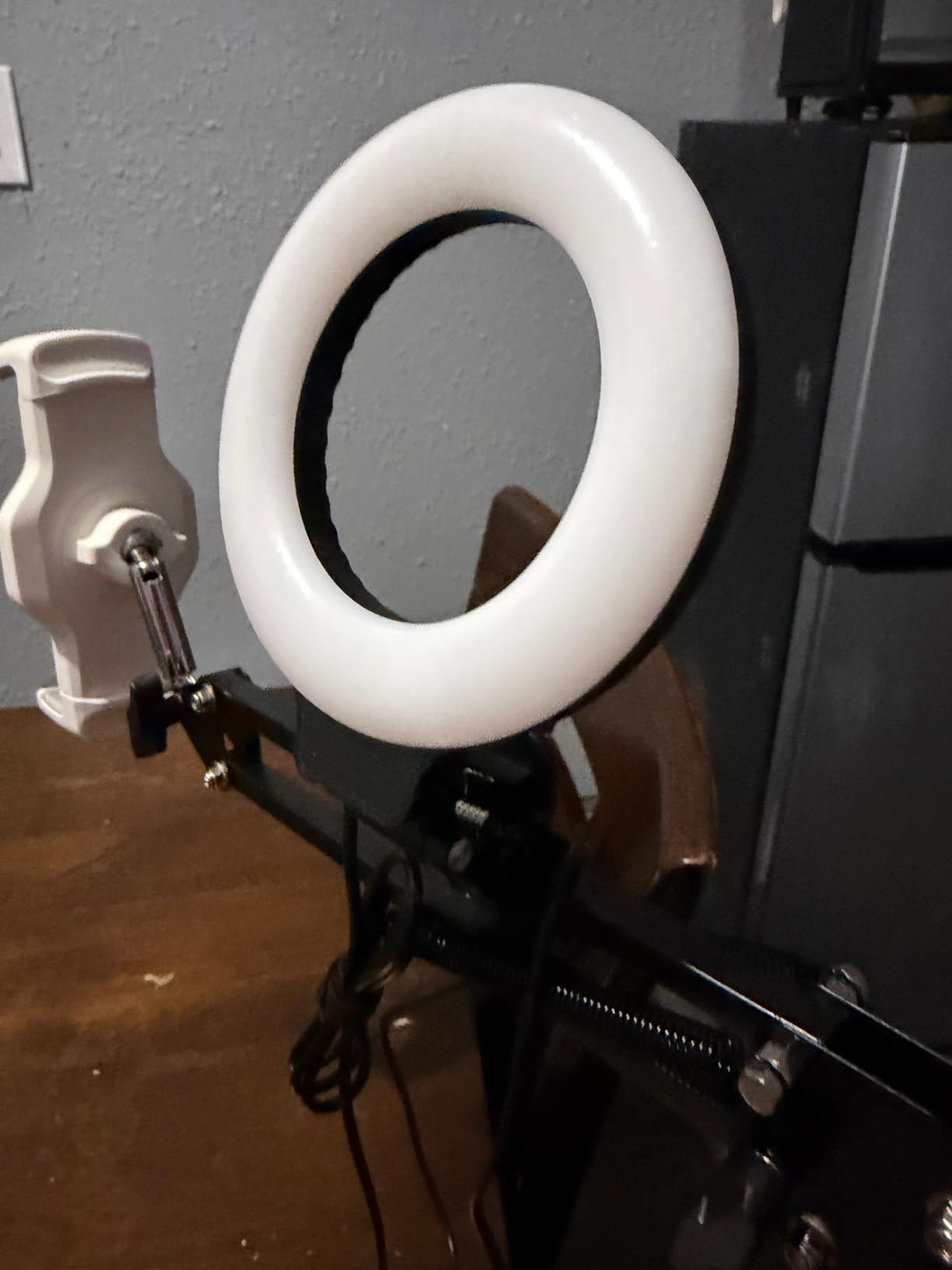 Anautin Ring Light for Video Conference Lighting, 360° Adjustable, Portable LED Video Conference Lighting for Monitor, Laptop & Desktop Computer, Streaming Light for Zoom Meetings, Selfie Makeup, Video Calls customer photo 1