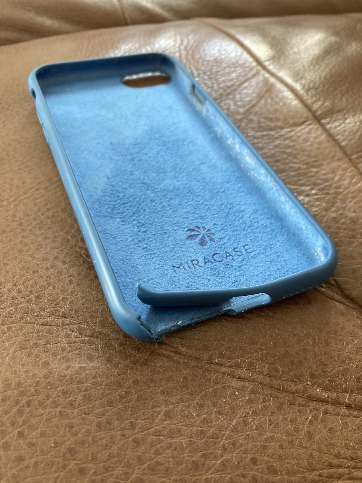 Miracase Magnetic for iPhone 17 Pro Case, Silicone, Dark Blue | Compatible with MagSafe, Soft Microfiber Lining, Shockproof Drop Protection Phone Case for 17 Pro customer photo 1