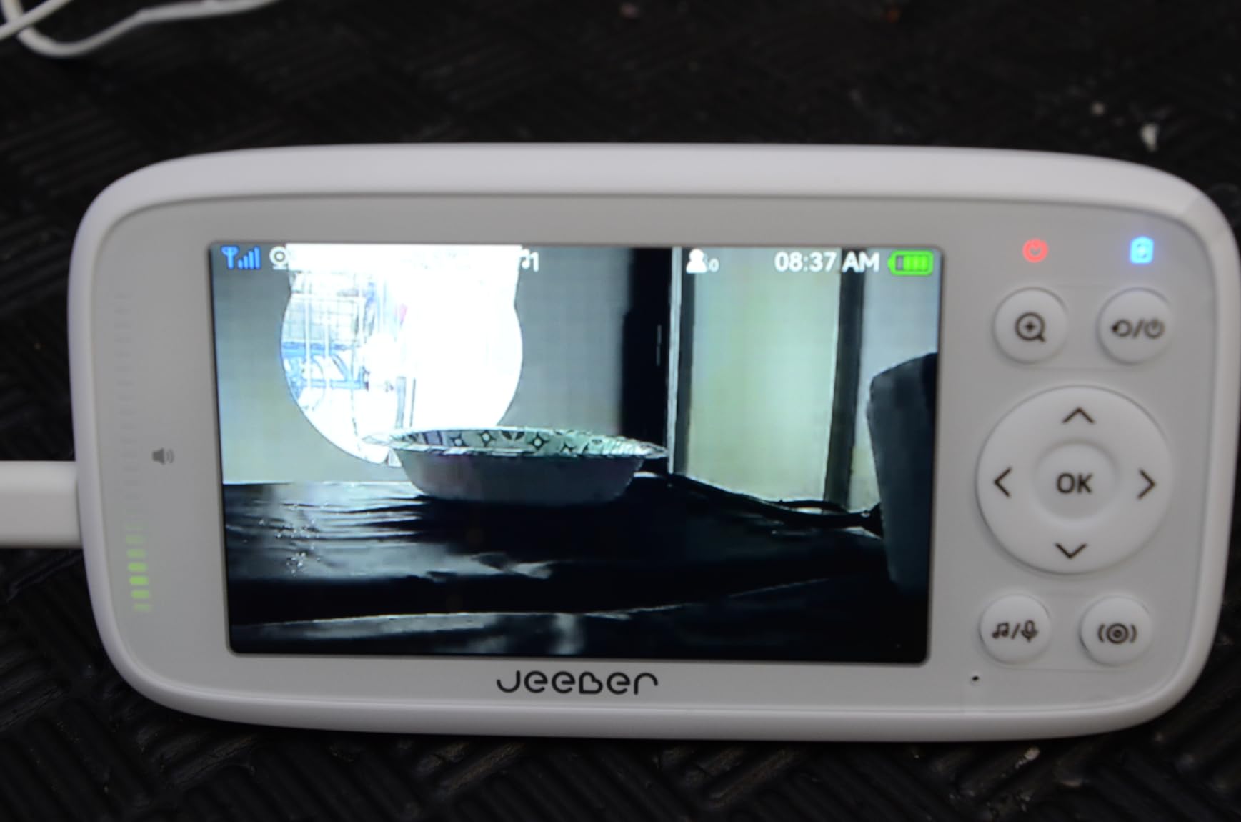 1080P 2.4GHz WiFi Baby Monitor with Camera and Audio, 4