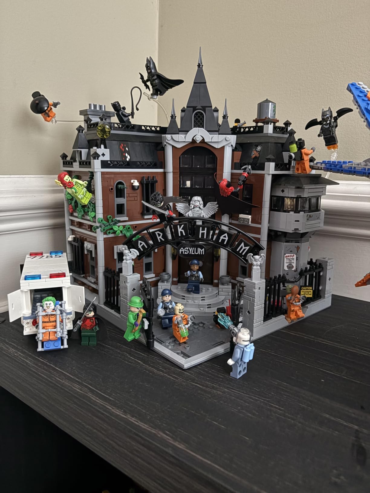 LEGO DC Batman Arkham Asylum Building Set for Adults - Home Decor for Bedroom, Office, or Book Shelf - Collectible for Comic Book & Movie Fans, Ages 18+ - Gift Idea for Birthdays - 76300 customer photo 2