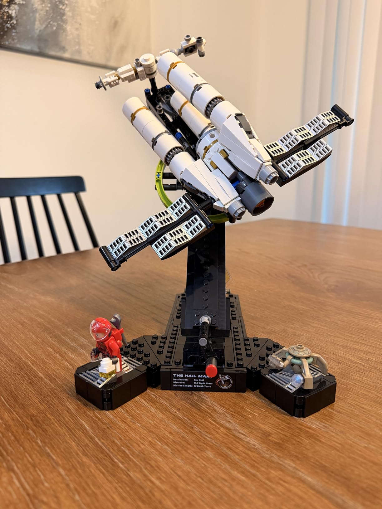 LEGO Icons Project Hail Mary Collectible Building Set for Adults - Room or Office Decor for Men & Women - Gift for Birthdays - 11389 customer photo 1