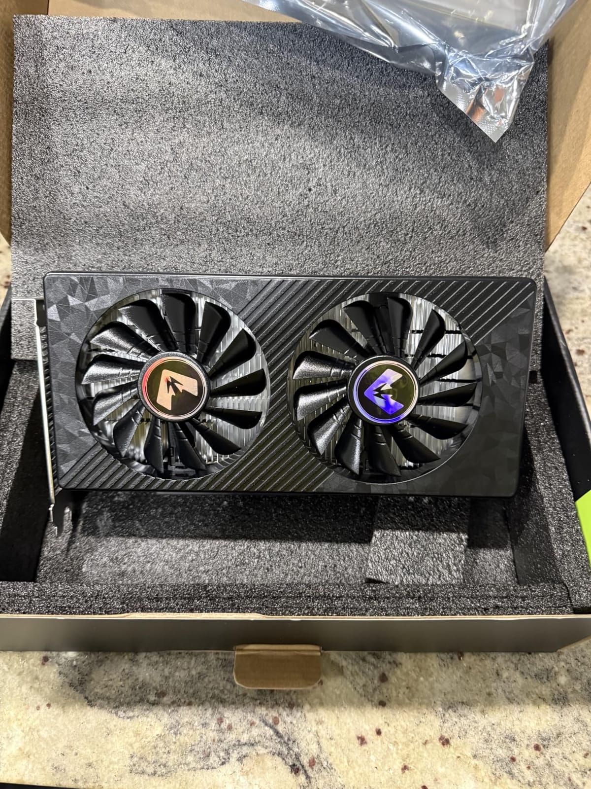 MOUGOL AMD Radeon RX 580 8GB GDDR5 Gaming Graphics Card customer photo 1