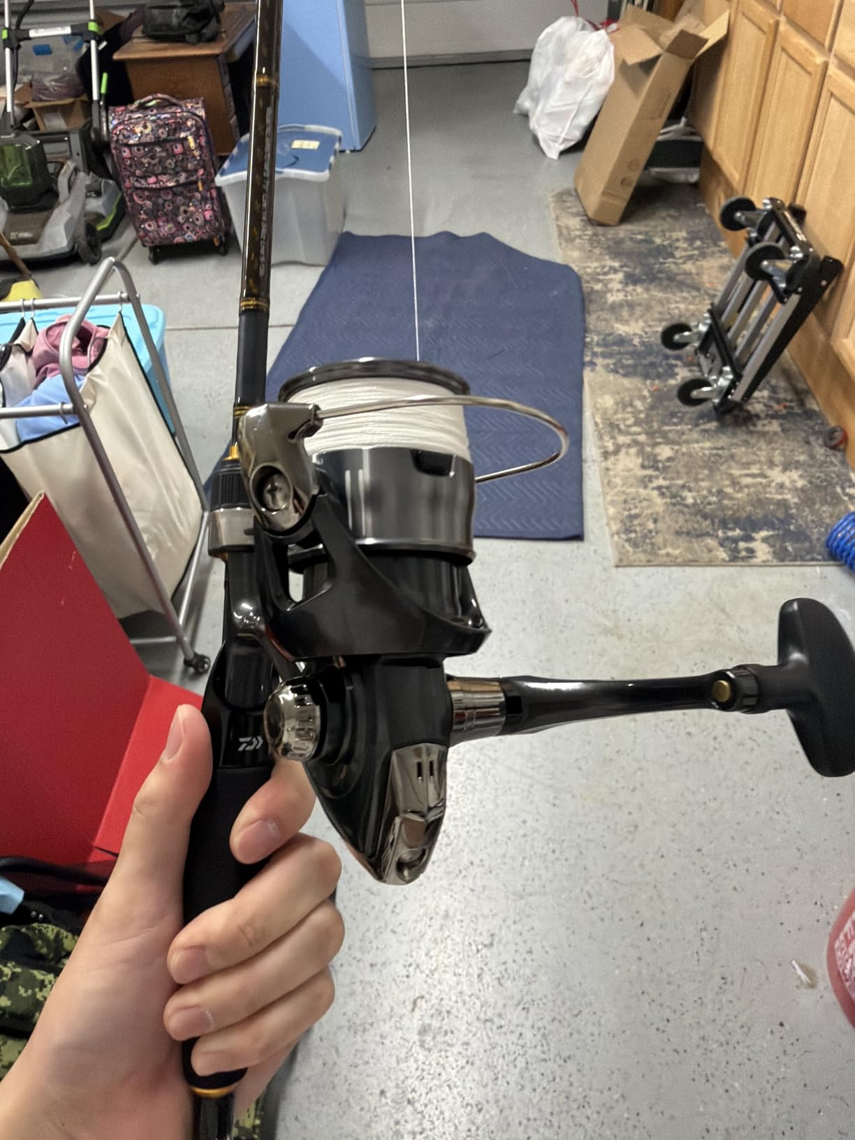Daiwa Crossfire LT Spinning Reel - Lightweight AIRDRIVE Design, Tough Digigear, LC-ABS Spool, ATD Type-L Drag System customer photo 2