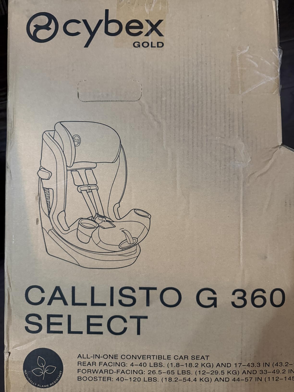Cybex Callisto G 360 Select Rotating All-in-One Convertible Car Seat - Grey customer photo 1