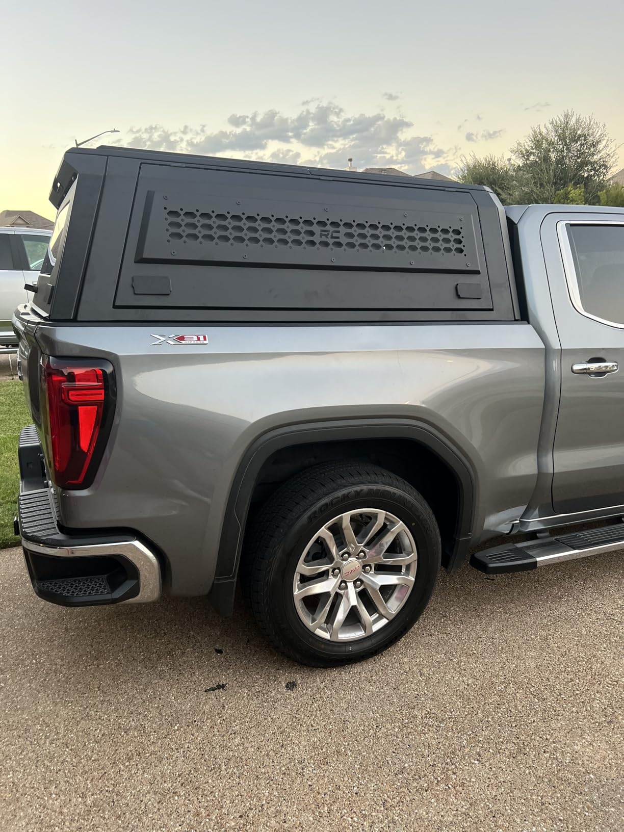Rough Country Truck Bed Cap Topper for Chevy Silverado & GMC Sierra 1500 (2019-2026) 5'10 Bed - Black 6-Piece Modular Design, Lockable Access Doors, Molle Panels, LED Lighting customer photo 2