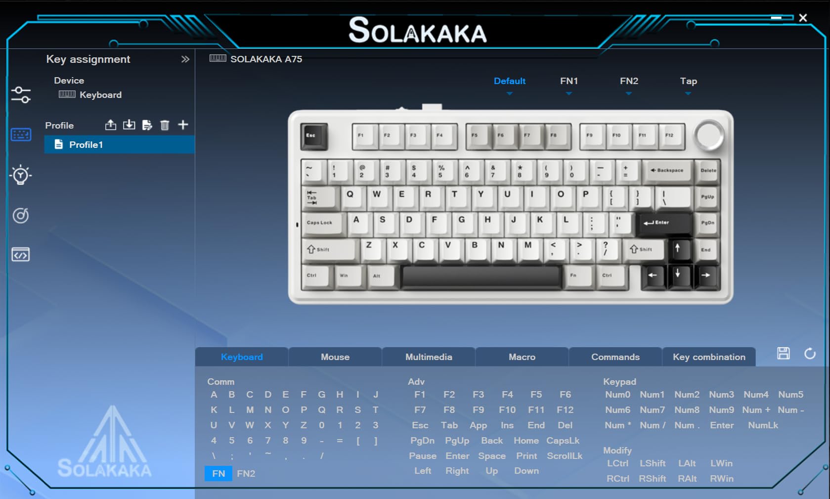 SOLAKAKA A75 75% Wireless Mechanical Keyboard, Hot Swappable Gaming Keyboard with Multifunction Knob & RGB, Gasket Mounted Creamy Keyboard, PBT Keycaps, Compact Layout for Win/Mac/PC customer photo 2