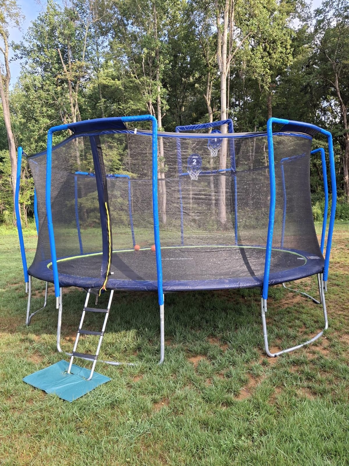 Zupapa 1800LBS Capacity No-Gap Design 16 15 14 12 10FT Trampoline with Safety Enclosure Net and Non-Slip Ladder 10-Year Quality Assurance Perfect for Kids Family Outdoor Backyard Fun customer photo 1