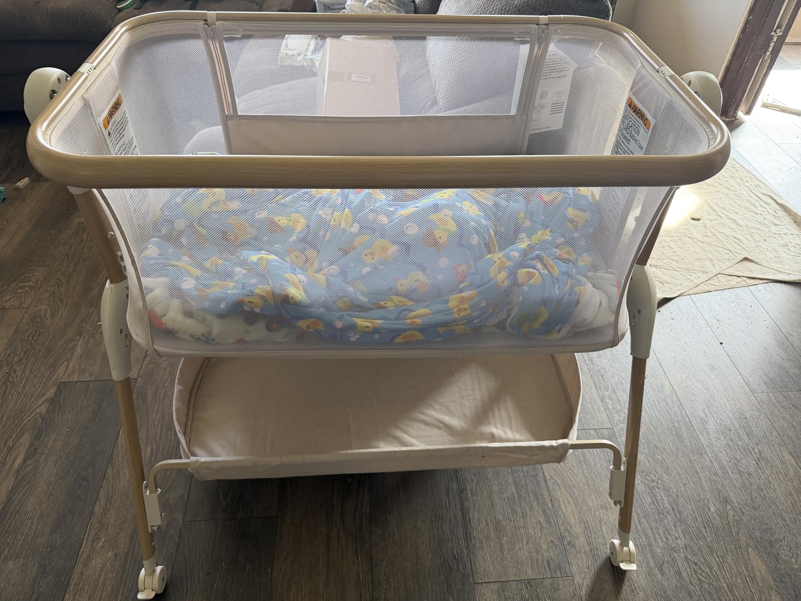 HARPPA Cuddly Signature Baby Bassinet - BSA & JPMA Certified, Ultra-Breathable and Completely Washable Mattress customer photo 1