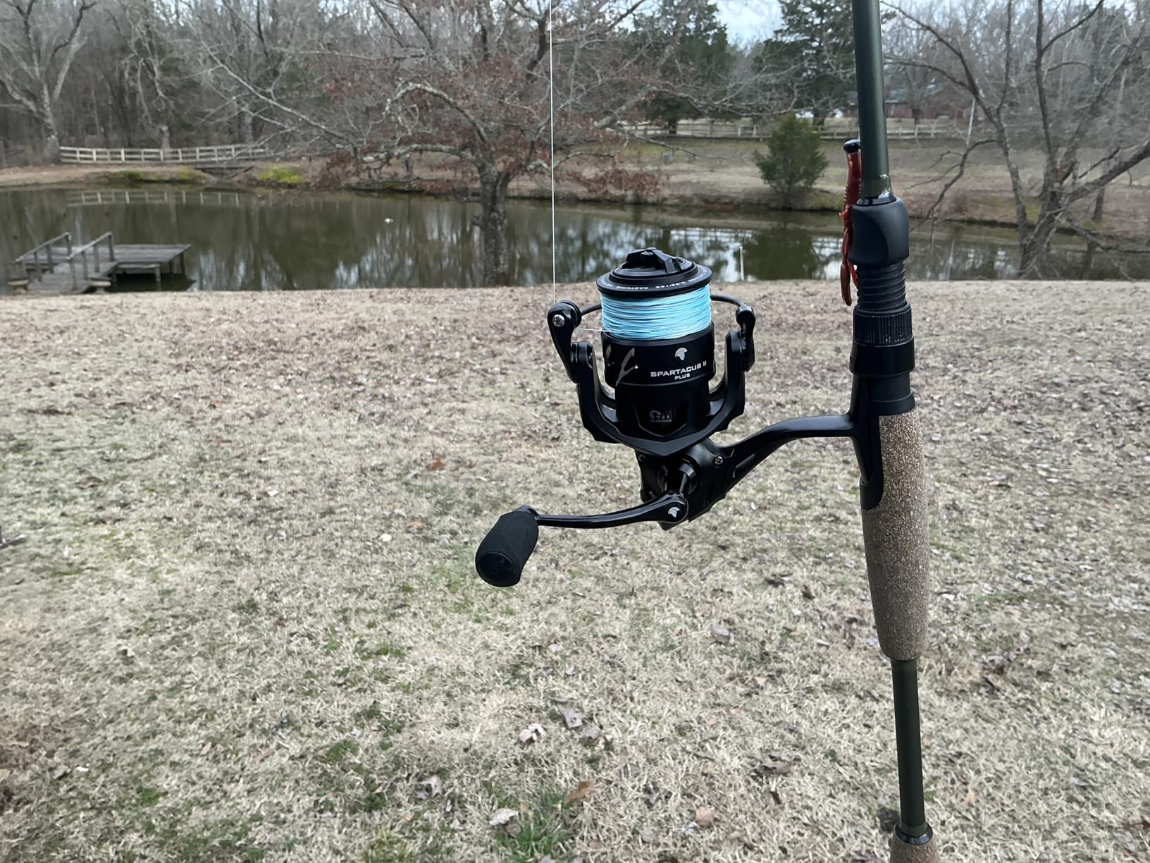 KastKing Spartacus II Plus Spinning Fishing Reels, IPX5 Waterproof | Max Drag: 22 lb, 7+1 BB, 13 oz, Graphite Frame, 5.2:1 Gear Ratio, Instant Anti-Reverse, Freshwater & Saltwater customer photo 1