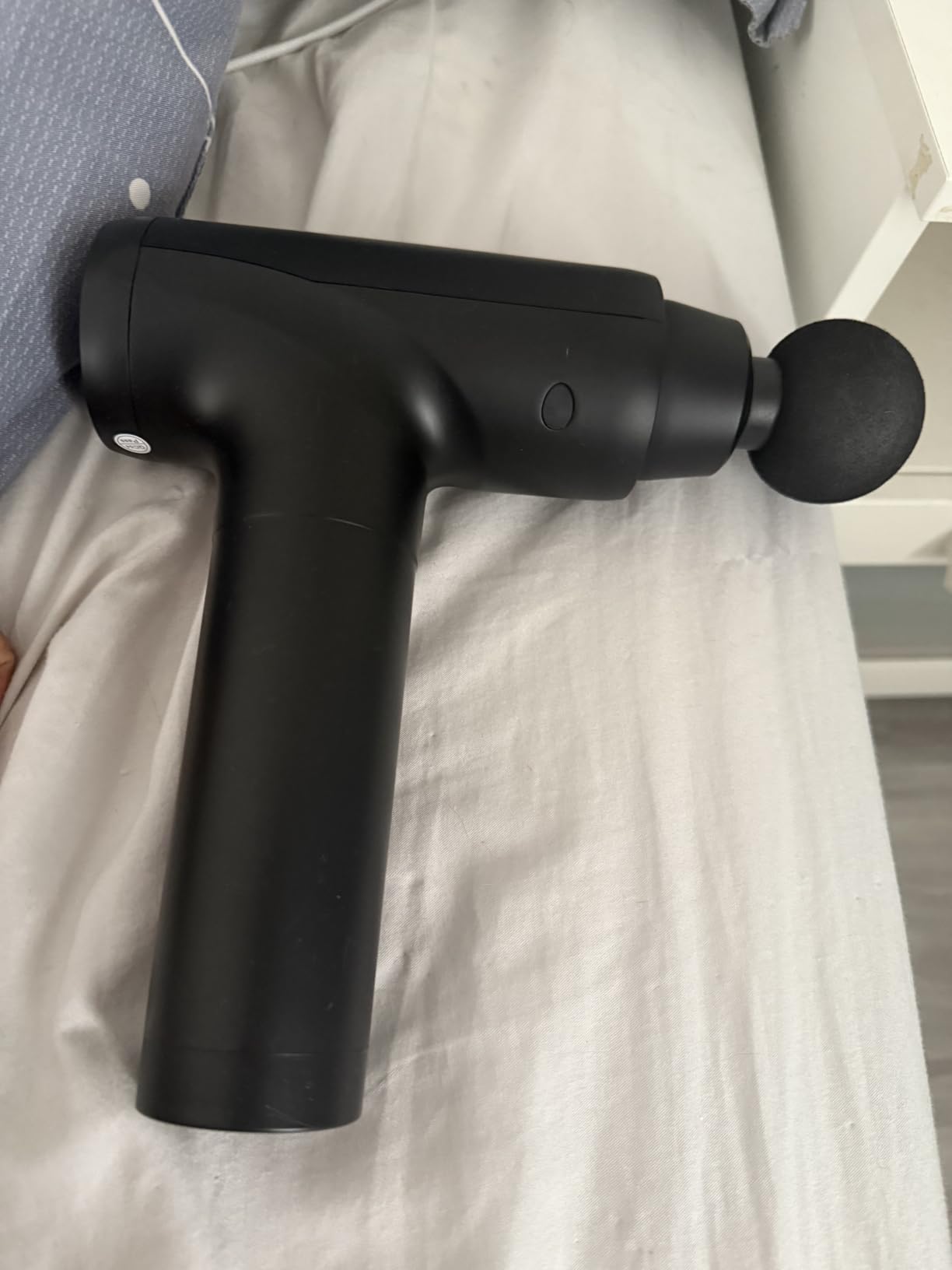 cotsoco Massage Gun with Heat Head, Deep Tissue, 20 Speeds, Silent Brushless Motor customer photo 2