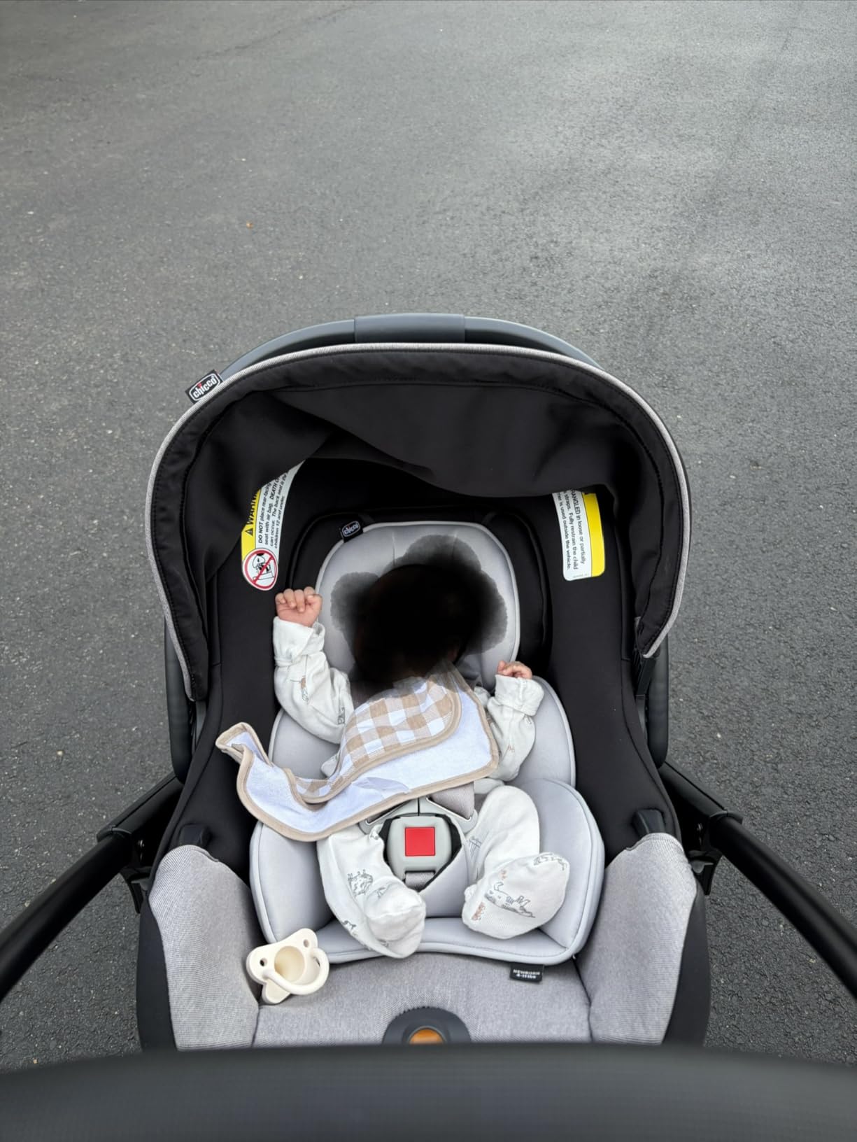 Chicco Corso LE ClearTex Modular Travel System, Corso LE Modular Stroller with KeyFit Max ClearTex Infant Car Seat and Base, Tidal/Blue customer photo 2