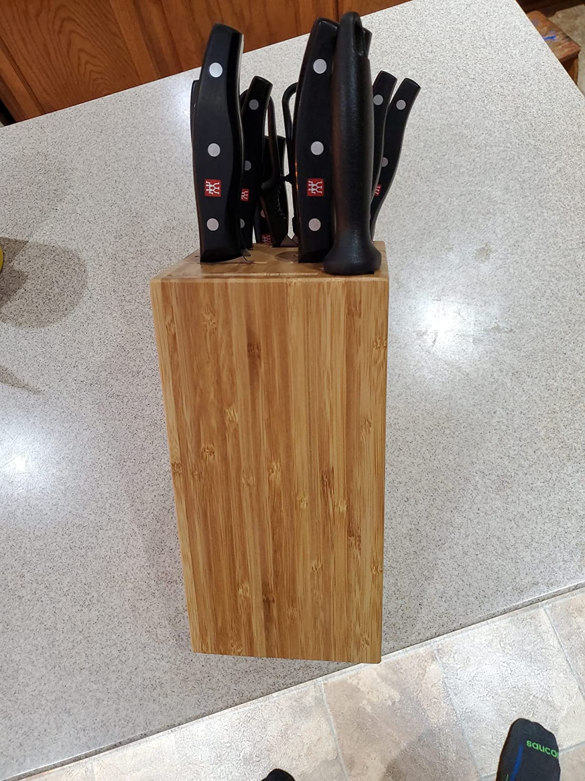 Zwilling Twin Signature 15-Pc Knife Set Friodur Ice-Hardened Blades customer photo 1