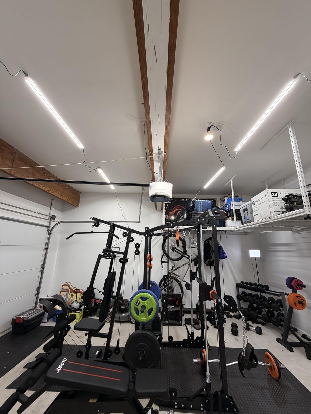 Upgrade Super Bright 6 Pack 60W LED Shop Lights 4FT 9000LM 5000K for Shop | 4' 5000K 48 inch Linkable 4FT LED Shop Light Fixture For Workshop Garage Warehouse Workbench Supermarket Basement Barn customer photo 1