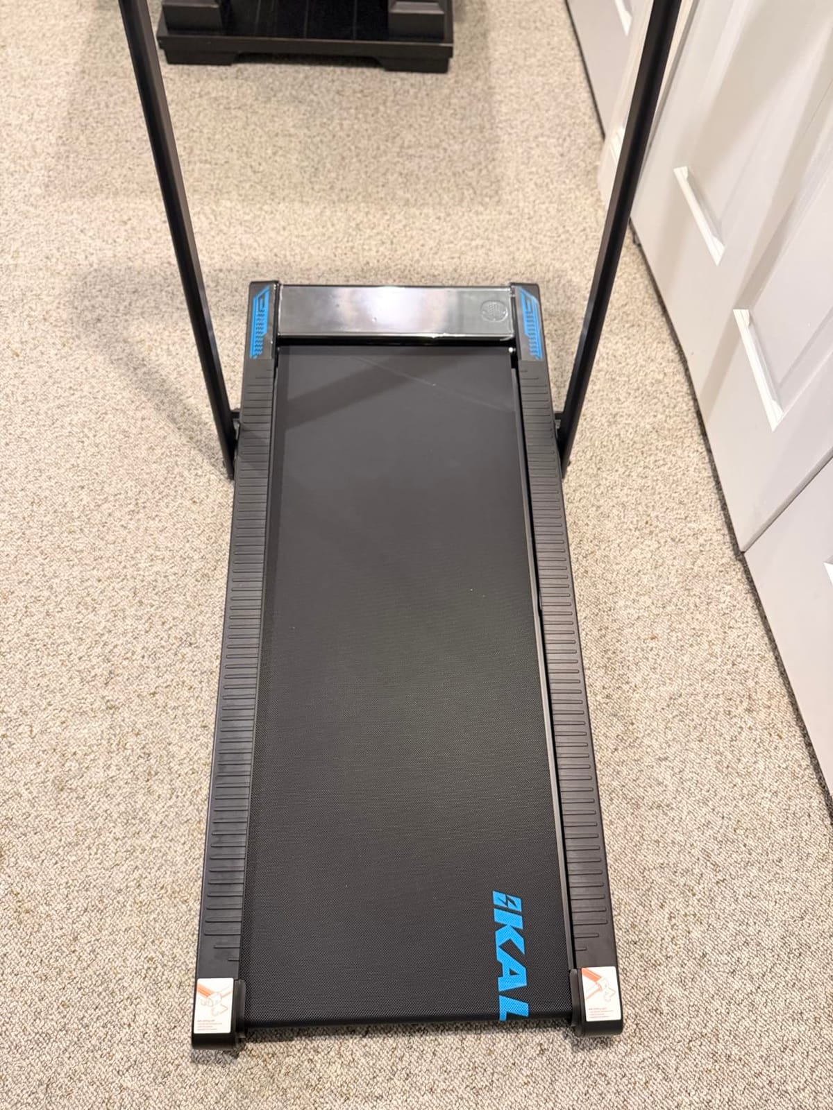 Treadmill with Speaker, 6-in-1 7.5MPH Foldable Treadmill for Home with App Compatible, Walking Pad with 10% Incline, LED Display, 3.0HP Brushless Drive, 350 LB Weight Capacity, 12 HIIT Programs customer photo 2