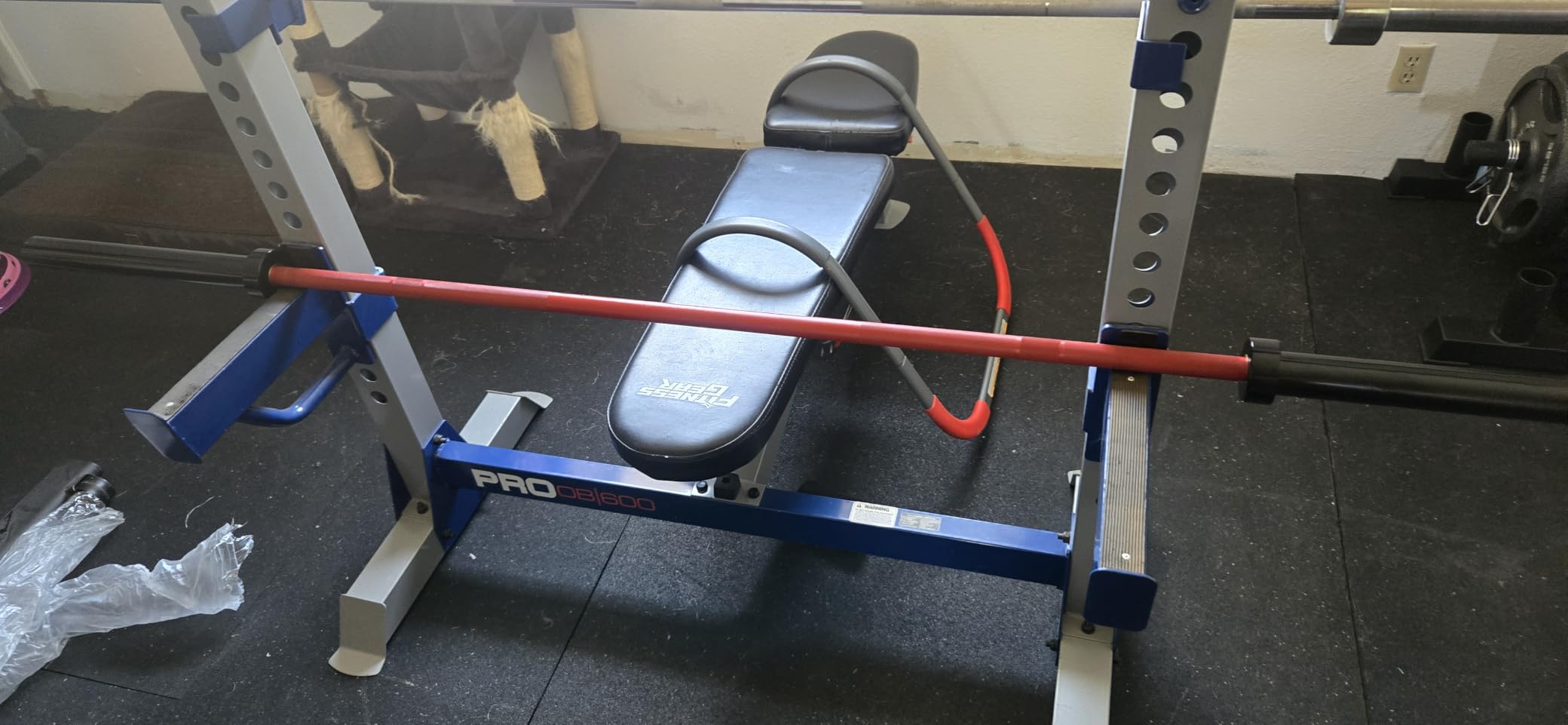 PAPABABE 7FT Olympic Barbell 45 lb Barbell 2 INCH 1000lbs/1500lbs Capacity Olympic Bar with Moderate Knurling For Squats Curls Deadlifts customer photo 1