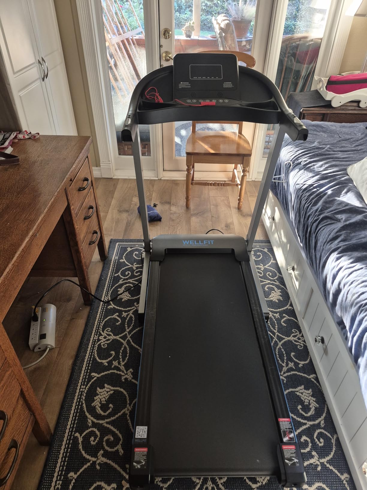 15% Auto Incline Foldable Treadmill, Heavy Duty Treadmills for Home customer photo 1